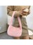 4 4 Stil Moda Yeni Peluş Kabarık Omuz Crossbody Çanta Vintage Kadınlar Düz Renk Koltukaltı Çanta Taşınabilir Kare Seyahat Sokak Çanta (Yurt Dışından) 2