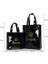 Gece Mavisi Stili London Style Pvc Reusable Shopping Bag Women's Bag Eco Friendly Small Signature Shopper Bag Waterproof Handbag Shoulder Bag (Yurt Dışından) 5