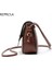 Kahverengi Tarzı Reprcla New Arrivals Women Bags Small Vintage Shoulder Bag Pu Leather Women Messenger Bags Crossbody Designer Ladies Bag (Yurt Dışından) 5