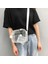 Siyah Stil Casual Pvc Transparent Clear Women Crossbody Bags Shoulder Bag Handbag Jelly Small Phone Bags With Card Holder Wide Straps Flap (Yurt Dışından) 3