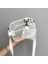 Siyah Stil Casual Pvc Transparent Clear Women Crossbody Bags Shoulder Bag Handbag Jelly Small Phone Bags With Card Holder Wide Straps Flap (Yurt Dışından) 5