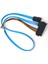 Sas Seri Bağlı Scsı SFF-8482 - Sata Kablosu HDD Sabit Disk Sürücüsü Adaptör Kablosu 70CM Sas Denetleyicisini Sata Sabit Sürücülere Bağlayın (Yurt Dışından) 3