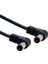 Dc 90 Derece Kablo Dc Güç 5.5 x 2.1mm / 2.5mm Erkek - 5.5 2.1/2.5mm Erkek Fiş Kablosu Sağ Açılı 90 Derece 60CM (Yurt Dışından) 3