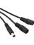 1x Dc Güç 5.5x2.1mm Erkek Çift Dişi Jack Y Splitter 5.5x2.1mm Adapterconnector Kablosu Cctv 30 cm (Yurt Dışından) 2