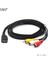 Duttek 5 Feet/1.5 M USB 2.0 Kadın - 3 Rca Erkek Video A/v Pratik Kamera Adaptörü Av Ekipmanları Için Harika Kablo 150 cm (Yurt Dışından) 4