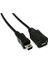 25CM USB 2.0 Mini B 5-Pin Erkekten Mikro Dişiye Adaptör Kablosu 25CM Örgülü Kalkanla (Yurt Dışından) 3