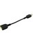 1x Kare Dc Güç Erkek Kadın Uzatma Şarj Kablosu Için Lenovo Thinkpad Karbon Dizüstü Bilgisayar 15 cm (Yurt Dışından) 1