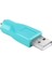 2 Adet USB 2.0 Erkek Kadın Dönüştürücü Adaptör Ps2 Ps/2 Bilgisayar Pc Dizüstü Klavye Fare Konektörü USB Ps/2 Adaptörü (Yurt Dışından) 3