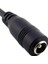 1 Adet 5.5x2.1mm Kadın 4.5x3.0mm Erkek Soket Dc Güç Adaptörü Konnektör Kablo Kordonu Hp 12 cm (Yurt Dışından) 4