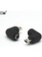 Mini USB 5pin Erkek Dc Güç Jakı 5.5 2.1mm Şarj Şarj Şarj Cihazı Adaptörü Sağ Açılı 90 Derece Tip Adaptör Konektörü (Yurt Dışından) 3