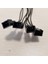 Ide Molex 4pin Fan Splitter 3pin Soket Güç Kablo Kordonu 22AWG Pc Dıy Için (Yurt Dışından) 2
