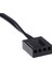 1 Ila 5 4 Pinli Pwm Cpu Soğutucu/kutu/şasi Soğutma Fanı Güç Kablosu Hub Splitter Adaptörü Siyah Kollu Ceket 40 cm (Yurt Dışından) 4
