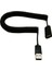 Teleskopik USB Erkekten Dişiye Uzatma Kablosu Sarmal Usb2.0 Erkek Uzatma Kablosu USB Yaylı Kablo 3m (Yurt Dışından) 5