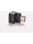 Adet 90 Derece Hdtv 1080 P Kablo Konektörü HDMI Uyumlu V1.4 Sağ Açı A Erkek V1.4 B Dişi Altın Kaplama Kablo Adaptörü (Yurt Dışından) 5
