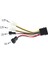 4pin 3pin Fan Güç Kablosu Adaptörü 12 V * 2/ 5 V * 2 Bilgisayar Soğutma Fanı Kabloları Cpu Pc Kasa Fanı (Yurt Dışından) 2