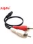 Evrensel 3.5mm Stereo Dişi Jack 2 Rca Erkek Fiş Adaptörü Kulaklık Y Ses Kablosu Kulaklık Uzatma Kablosu Rca Ses Kablosu (Yurt Dışından) 5