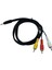 1.5 M 3.5mm Jack Tak Erkek 3 Rca Adaptörü Yüksek Kalite 3.5 Rca Erkek Ses Video Av Kablo Tel Kablosu 150 cm 5ft (Yurt Dışından) 2
