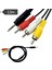 1.5 M 3.5mm Jack Tak Erkek 3 Rca Adaptörü Yüksek Kalite 3.5 Rca Erkek Ses Video Av Kablo Tel Kablosu 150 cm 5ft (Yurt Dışından) 3