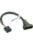 2 Adet Anakart Başlık Adaptör Kablosu Yüksek Kalite 1 Adet 19/20 Pin USB 3.0 Erkek 9 Pin USB 2.0 Dişi (Yurt Dışından) 2
