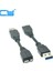 USB 3.0 A Mikro B Erkek Adaptör Dönüştürücü Kablosu Harici Sabit Disk HDD Samsung S5 Usb-C Sabit Sürücü Kablosu 10 cm (Yurt Dışından) 1