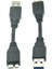 USB 3.0 A Mikro B Erkek Adaptör Dönüştürücü Kablosu Harici Sabit Disk HDD Samsung S5 Usb-C Sabit Sürücü Kablosu 10 cm (Yurt Dışından) 3