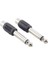 1/4in 6.35MM Erkek Fiş Rca Dişi Jack Hoparlör Konektörü Rca Fiş Adaptörü Stereo Jak 6.3 mm Erkek Fiş Mikrofon (Yurt Dışından) 5