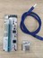 Yükseltici Kart 008S VER008S 3 In 1 Molex 4pin Sata 6pın Pcıe Pcı-E Pcı Express Adaptörü 1x 16X Usb3.0 Genişletici Madencilik Madenci (Yurt Dışından) 2