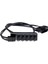 1 Adet 40 cm 1 Ila 5 4 Pinli Pwm Cpu Soğutucu/kutu/şasi Soğutma Fanı Güç Kablosu Hub Splitter Adaptörü Siyah Kollu Ceket (Yurt Dışından) 1