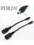 Kadın 7.4mm x 5.0mm Ila 4.5mm X3.0mm Erkek Şarj Adaptörü Güç Konektörü Dönüştürücü Kablosu Dc Jack Dell Hp Için (Yurt Dışından) 1