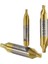 Adet 1.0-5.0mm Hss Kalay Kaplı Merkezi Matkap Ucu Seti Metal Işleme Delik Matkap Delik Kesici 60 Derece Kombine Matkap Ucu Seti (Yurt Dışından) 2