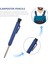 Carpenter Scriber-3 x Mavi Ahşap Işleme Kalemi 3 Kutu x Kırmızı Yedekler-Mavi (Yurt Dışından) 4
