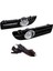 Çift LED Sis Lambası Ön Izgara Ön Tampon Izgarası Sis Farları Mk4 1999-2007 Için (Yurt Dışından) 1