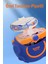 Cocosmile 630ML Silikon Uzay Tema Kılıflı Pipetli Askılı Tritan Çocuk Matarası Pembe CS-0006 4