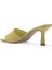 Pızale 3fx Sarı Kadın Topuklu Terlik 3