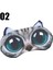 Sevimli Kedi Uyku Maskesi Yumuşak Taşınabilir Seyahat Eyepatch2（2） (Yurt Dışından) 1