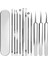 8/11 Adet Paslanmaz Çelik Kiti Iğneler Kozmetik Yüz Temizleme Aracı (Yurt Dışından) 1