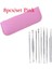 7/8 Adet Paslanmaz Çelik Komedonyüz Alet Kiti Pembe Çanta İle 8 Adet (Pembe Çanta İle 8 Adet) (Yurt Dışından) 1