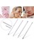 4 Adet/Takım Paslanmaz Çelik İğne Komedon Yüz Bakım Araçları (Yurt Dışından) 1