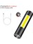 Mini Taşınabilir 2 LED Q5 El Feneri Fener 3 Mod Çalışma Flaş Işıkları Torch USB Şarj Edilebilir Açık Balıkçılık Kamp El Fenerleri (Yurt Dışından) 1