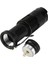 Açık Hava Etkinliği Siyah Için Taşınabilir Q5 LED El Feneri Torch Ayarlanabilir Lamba 300LM (Yurt Dışından) 5