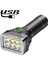 LED El Feneri USB Şarj Edilebilir Mini Elektrikli Torch Taşınabilir Acil Işık Dış Aydınlatma (Yurt Dışından) 1