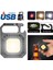 Mini LED El Feneri Çalışma Işığı Anahtarlık Cep Fener USB Şarj Edilebilir Lamba Manyetik Braket ile Açık Hava Balıkçılık Yürüyüş Kamp Için Şişe Açacağı (Yurt Dışından) 2