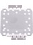 2x Kare Şekli Beyaz Dc Lamba Cob Smd LED Modül Çipi 30-36V 20W (Yurt Dışından) 5