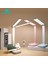 Yeşil Ev Masaüstü Işık Parlaklığı Ayarlanabilir Yurt Yatak Odası USB Şarj LED Okuma Lambası (Yurt Dışından) 5
