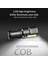 Taşınabilir LED + Cob El Feneri Iki Tür Lamba Boncuk USB Şarj Edilebilir Dış Mekan Çalışma Işığı Şarj Edici Güçlü Işık El Fenerleri (Yurt Dışından) 4