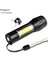 Dahili Pil Xp-G Q5 Yakınlaştırma Odak Mini LED El Feneri Torch Lambası Fener 2000 Lümen Ayarlanabilir Penlight Su Geçirmez T6 LED Işık (Yurt Dışından) 1