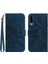 Kart Pu ile Huawei P30 Kabartmalı Ayçiçeği Flip Cüzdan Için Telefon Kılıfı (Yurt Dışından) 1