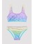 Kız Çocuk Silver Çok Renkli Halter Bikini Takımı 1
