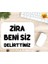 Zira Beni Siz Delirttiniz Baskılı Özel Tasarım Dikdörtgen Kaydırmaz Mousepad 1