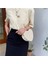 Bayanlar Hasır Dokuma Çanta Tatlı Kalp Şeklinde Crossbody Çanta Bozuk Para Cüzdanı Bayanlar Plaj Seyahat Alışveriş Çantası (Haki) (Yurt Dışından) 4